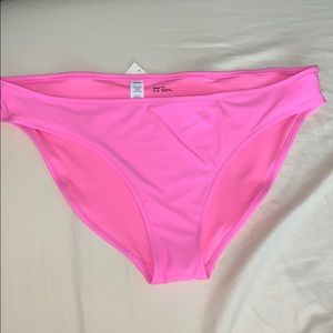 AERIE PINK BIKINI BOTTOM - SIZE XL - NWT